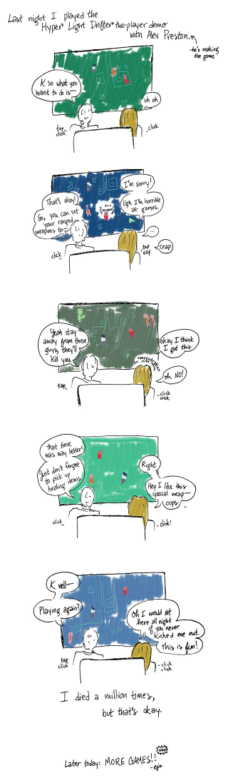 Illustration for article titled E3 Comic #3: Crap, I'm Sorry!